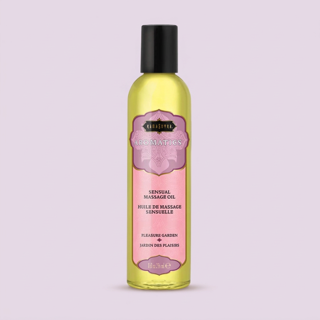 Massage Oils and Pheromones collection preview on pale mauve