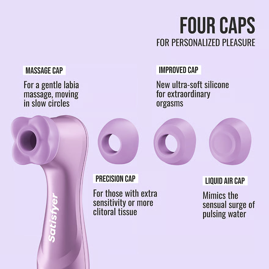 Satisfyer Pro 2 Generation 4 App-Controlled Clitoral Stimulator, Amethyst