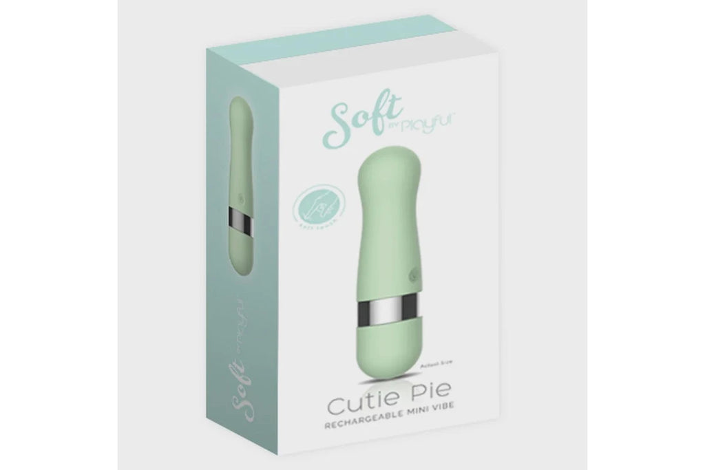 Soft by Playful Cutie Pie - Rechargeable Bullet Vibrator in Mint