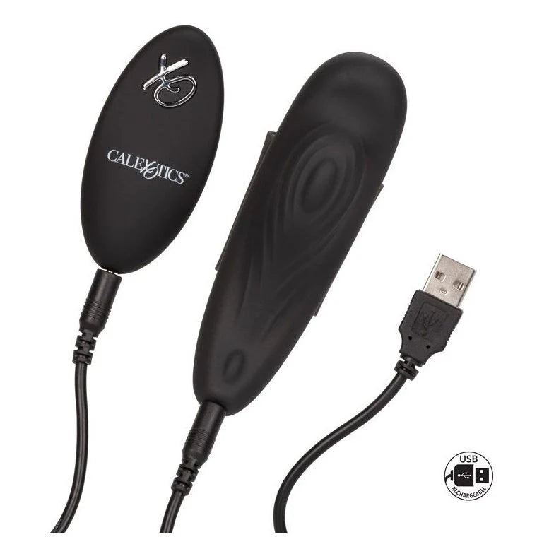 CalExotics Lock-N-Play Remote Petite Panty Pleaser with Magnetic Tabs and Wireless Remote Control