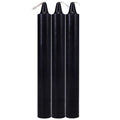 Doc Johnson Japanese Drip Candles Pack of 3 Black