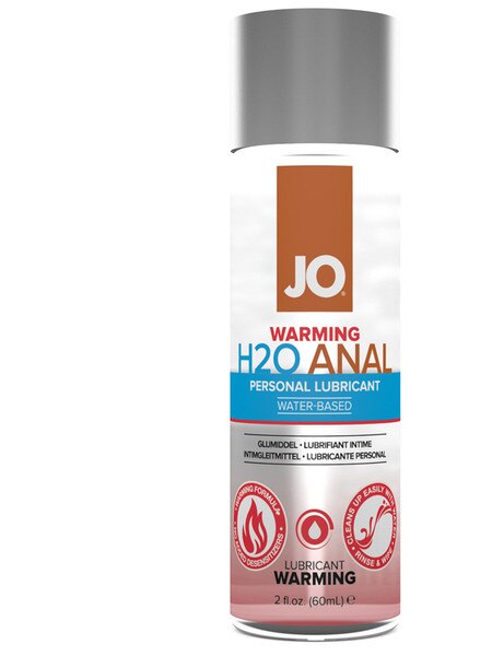 JO Anal H2O Warming 2 Oz / 60 ml
