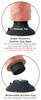 Pipedream King Cock 7 inch Vibrating Dildo with  Posable Spine and Suction Cup