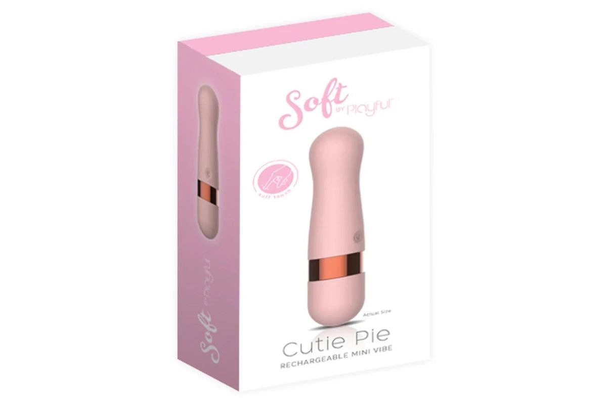 Soft by Playful Cutie Pie - Rechargeable Bullet Vibrator in Pink