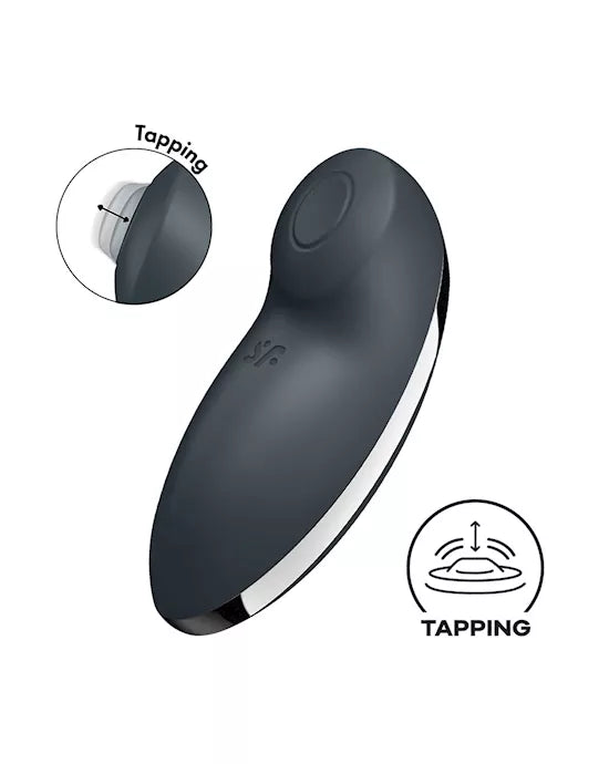 Satisfyer Tap and Climax 2 Black