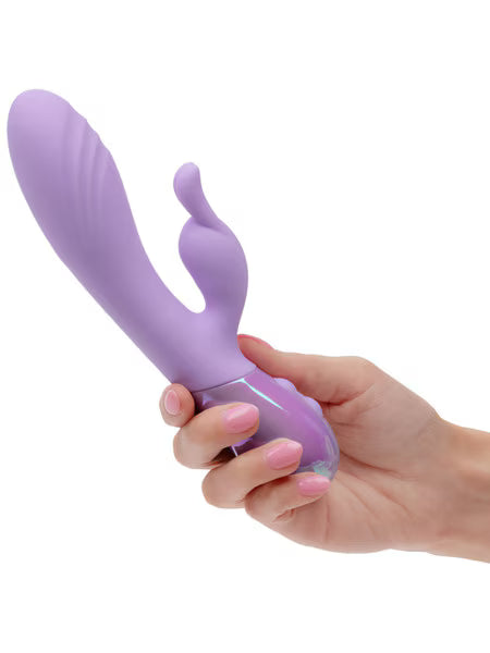 Aura Dual Bunny Rabbit Vibrator - Waterproof Rechargeable G-Spot & Clitoral Massager