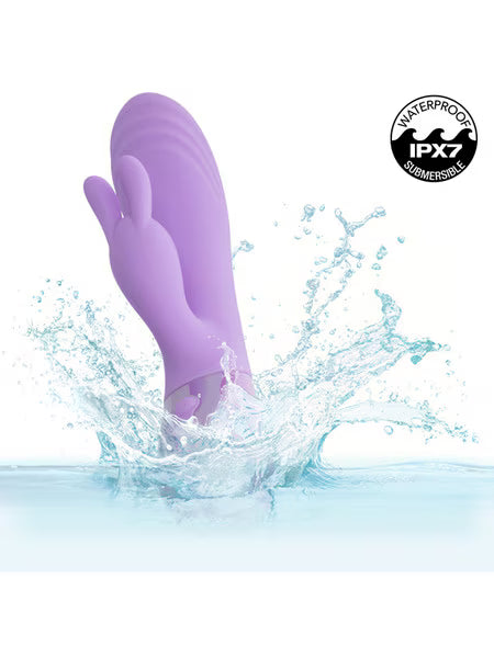 Aura Dual Bunny Rabbit Vibrator - Waterproof Rechargeable G-Spot & Clitoral Massager