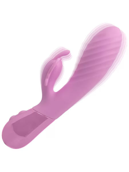 Aura Dual Flutter Rabbit Vibrator