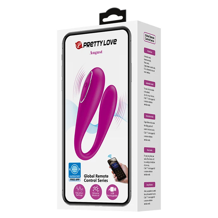 Pretty Love August Couples Toy Pink
