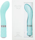 Pillow Talk SASSY Swarovski G-Spot Vibrator Teal Blue