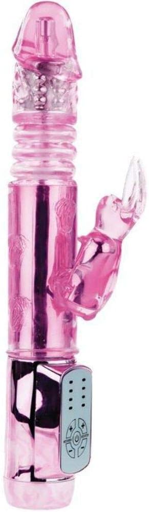Baile Throbbing Bunny Rechargeable Two-Way Vibrator 24 cm