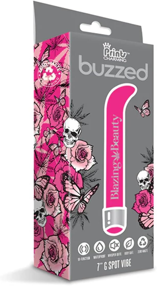 Prints Charming Buzzed 7" G Spot Vibe Blazing Beauty