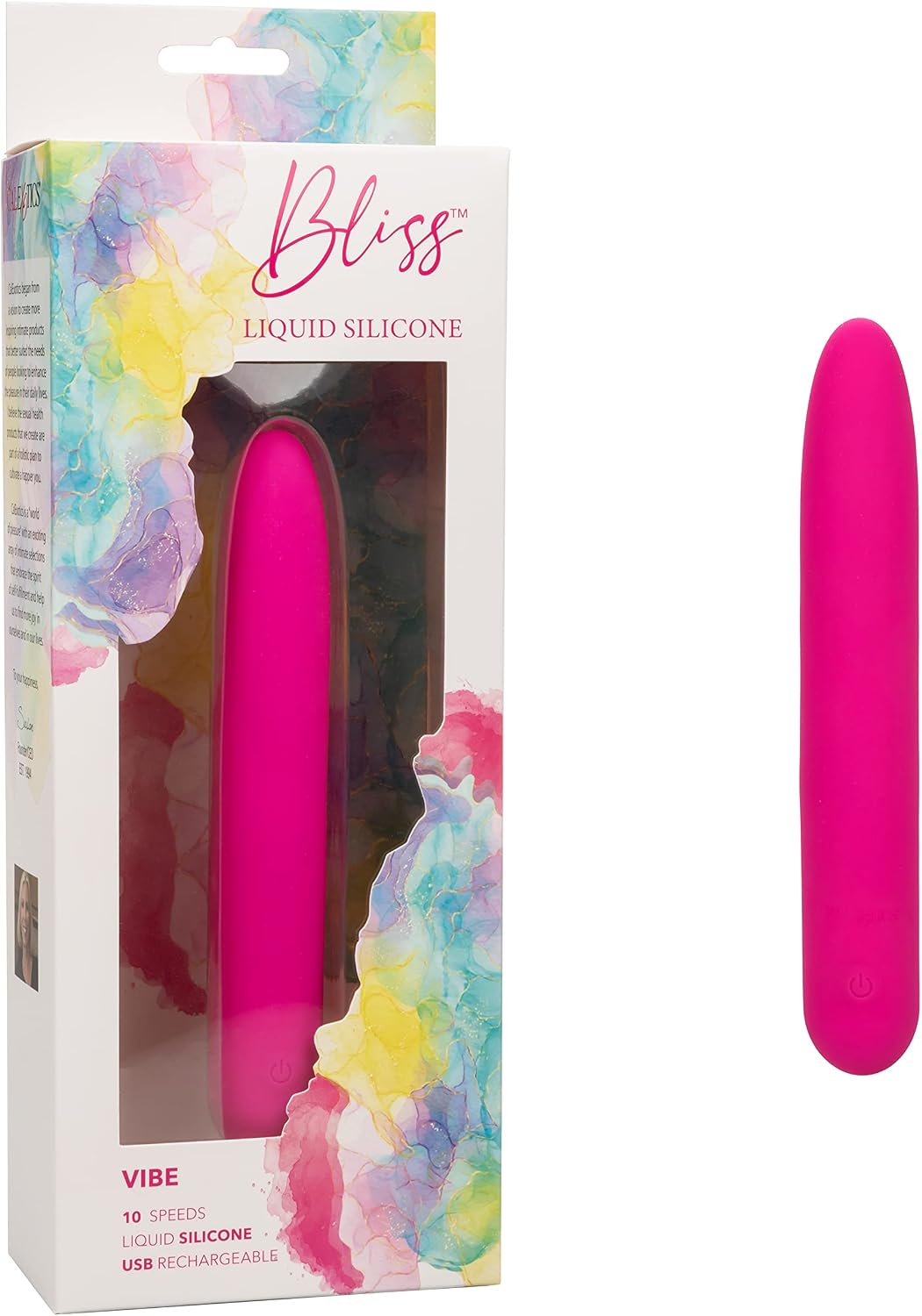 Bliss Liquid Silicone MINI VIBE Purple Vibrator