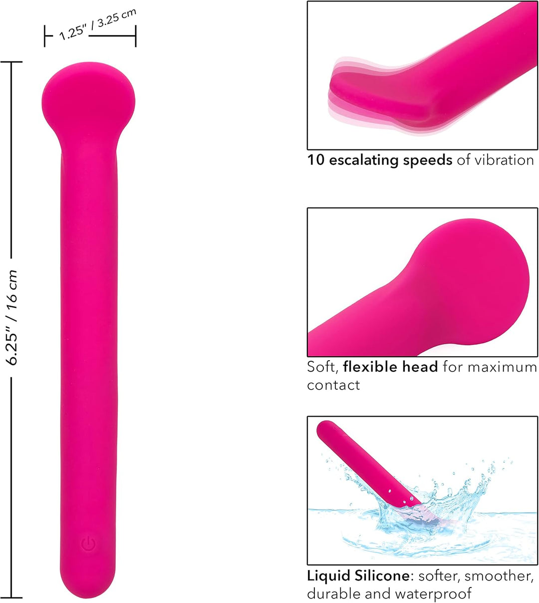 Bliss Liquid Silicone Clitoriffic Vibrator - Pink