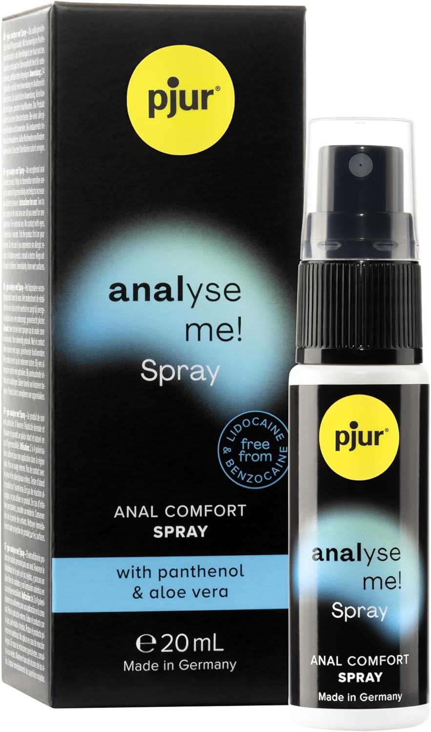 Pjur Analyse Me! Anal Comfort Spray 20ml - Relaxing Desensitizing Spray