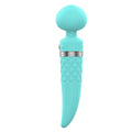 Pillow Talk Sultry Rotating Wand Vibrator Teal