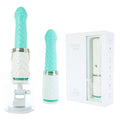 Pillow Talk Feisty Teal Thrusting Vibrator