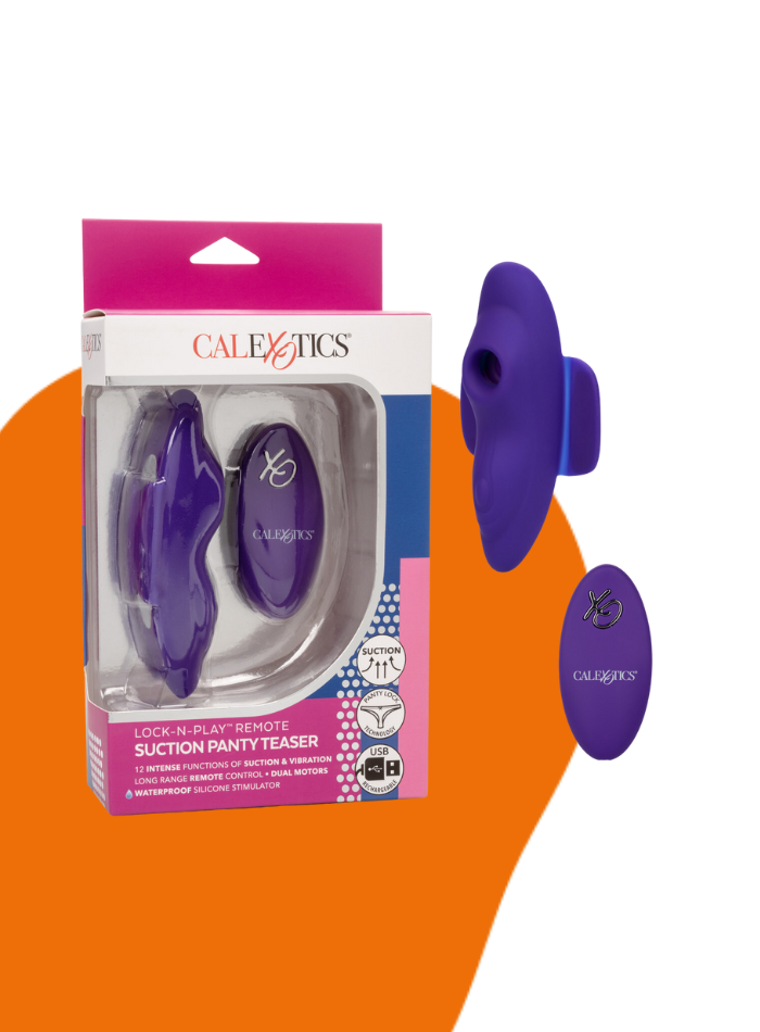 CaleXOtics Lock-N-Play REMOTE SUCTION PANTY TEASER 