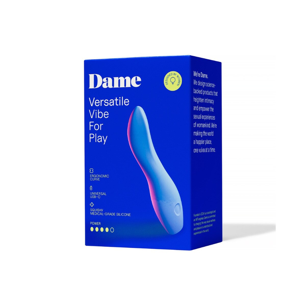 Dame DIP Classic Vibrator Ice - Premium Intimate Wellness