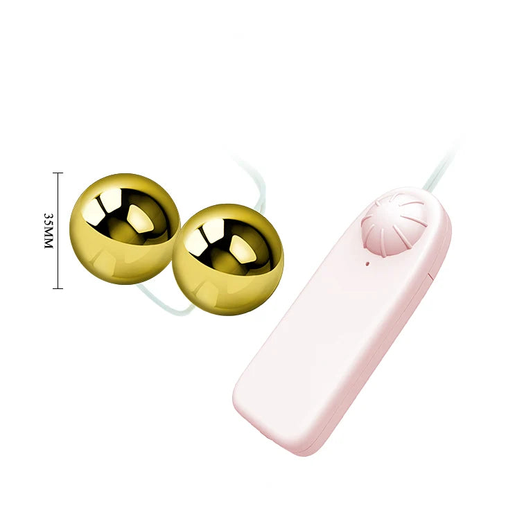 Golden Vibrating Balls