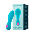 Solia Flat-Tipped Bullet Vibrator – Teal