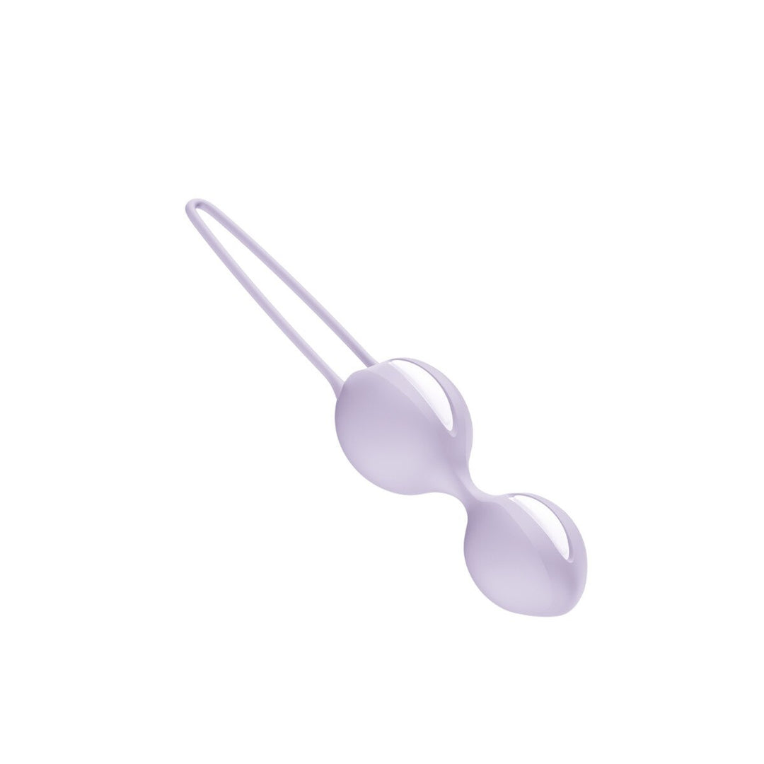 Fun Factory SMARTBALLS DUO | Weighted Kegel Balls for Pelvic Floor Training | Purple