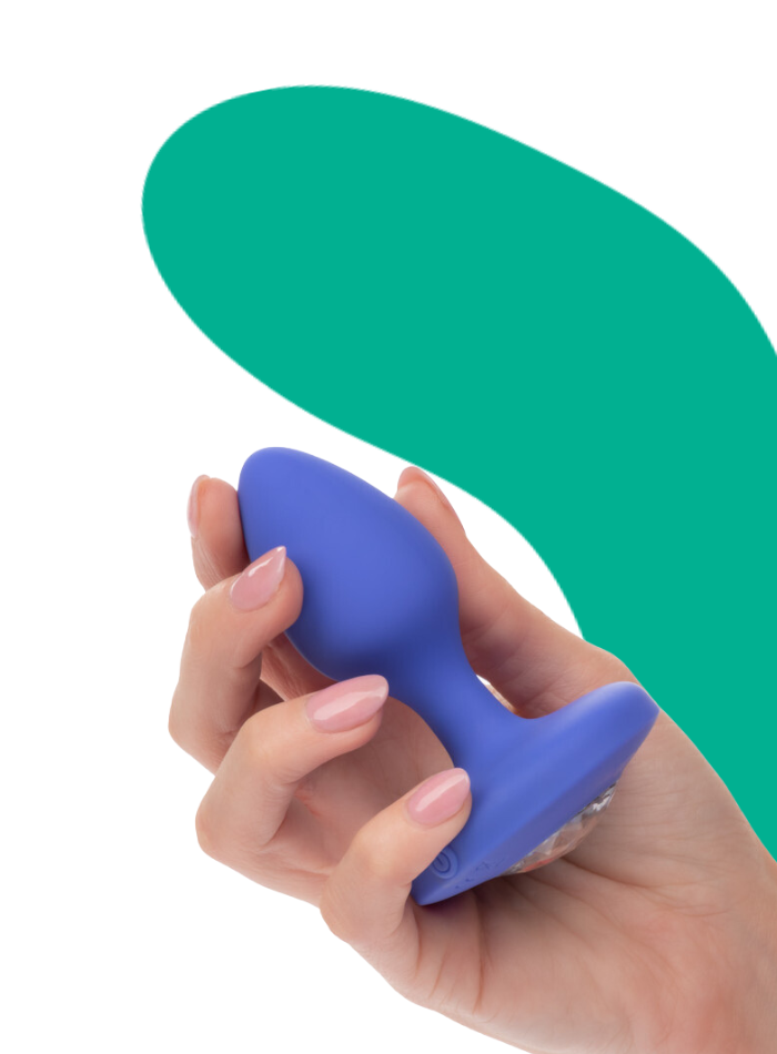 Cheeky Gems MEDIUM RECHARGEABLE VIBRATING Butt Plug