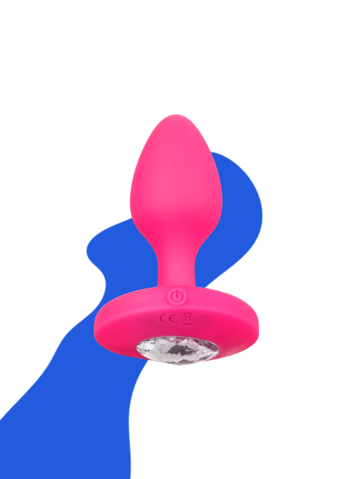 Cheeky Gems MEDIUM RECHARGEABLE VIBRATING Butt Plug