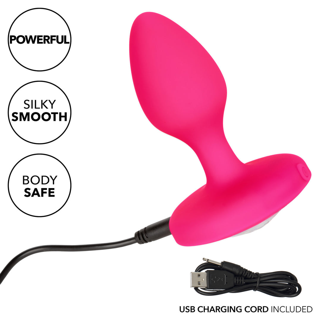 Cheeky Gems MEDIUM RECHARGEABLE VIBRATING Butt Plug