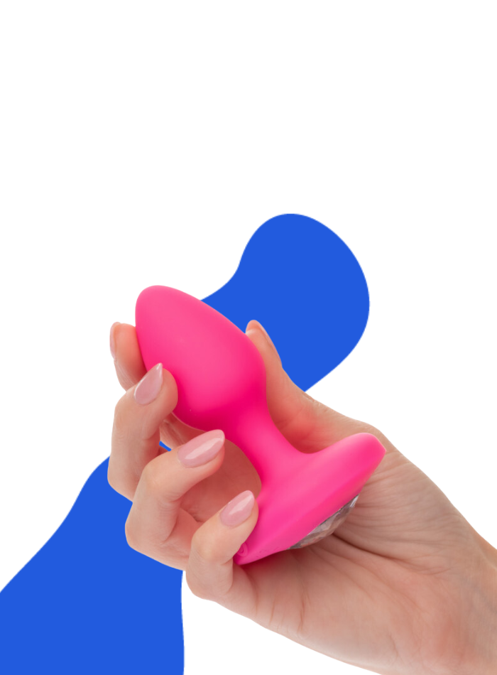 Cheeky Gems MEDIUM RECHARGEABLE VIBRATING Butt Plug