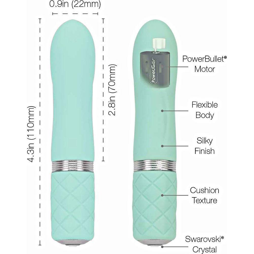 Pillow Talk FLIRTY Bullet Teal