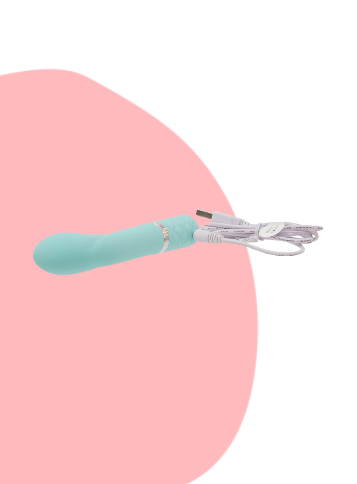 Pillow Talk RACY Mini G-Spot Vibrator  Teal Blue
