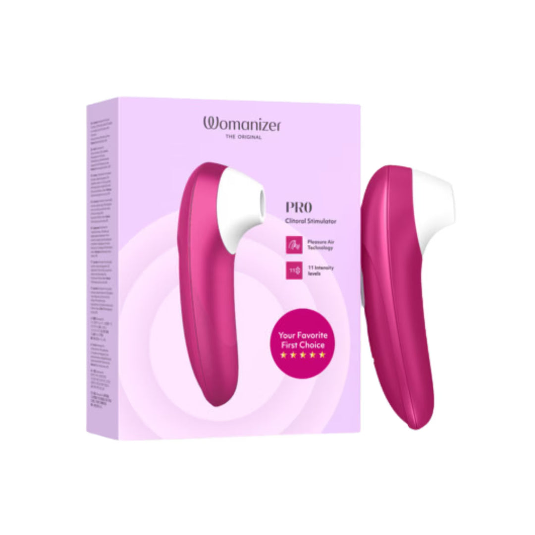 Womanizer Pro Clitoral Stimulator Pink
