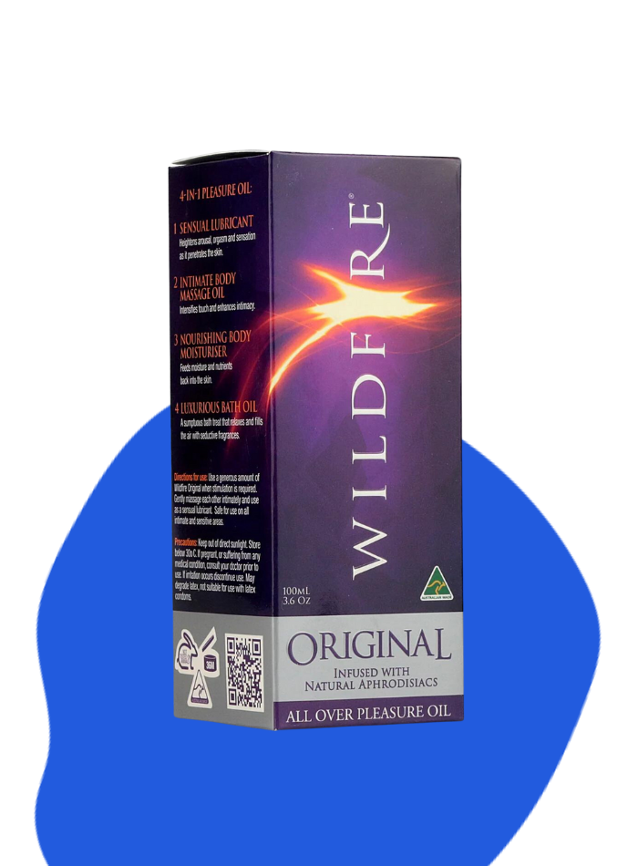 Wildfire ORIGINAL 4 in 1 All Over Pleasure Oil Infused With Natural Aphrodisiacs 100ml