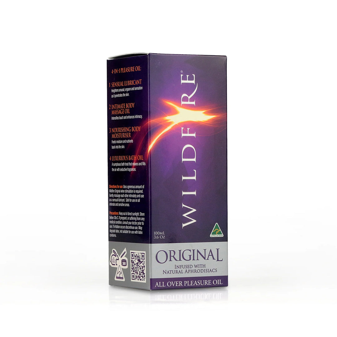 Wildfire ORIGINAL 4 in 1 All Over Pleasure Oil Infused With Natural Aphrodisiacs 100ml