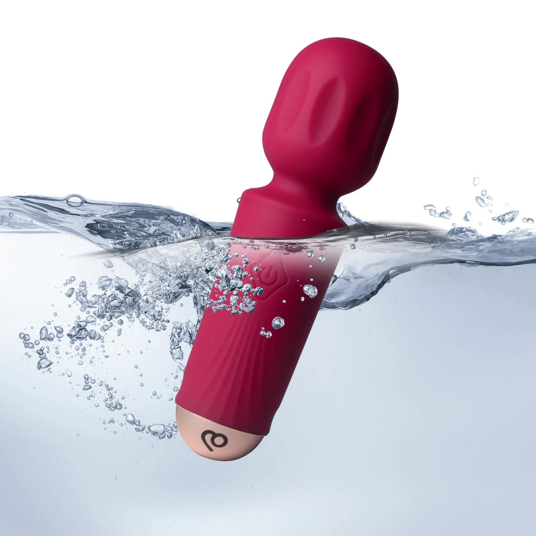 Rechargeable Mini Wand - Azalea Red