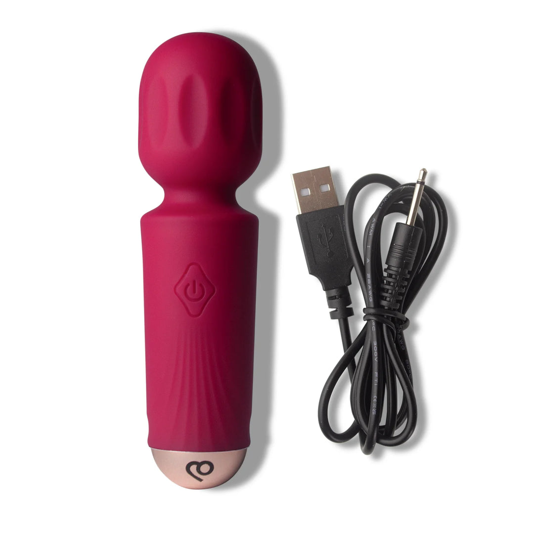 Rechargeable Mini Wand - Azalea Red