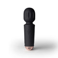 Rocks Off Rechargeable Mini Wand Vibrator | Black Tulip