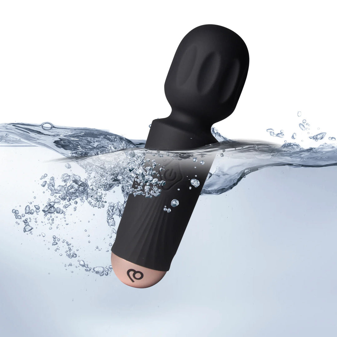 Rechargeable Mini Wand - Black Tulip
