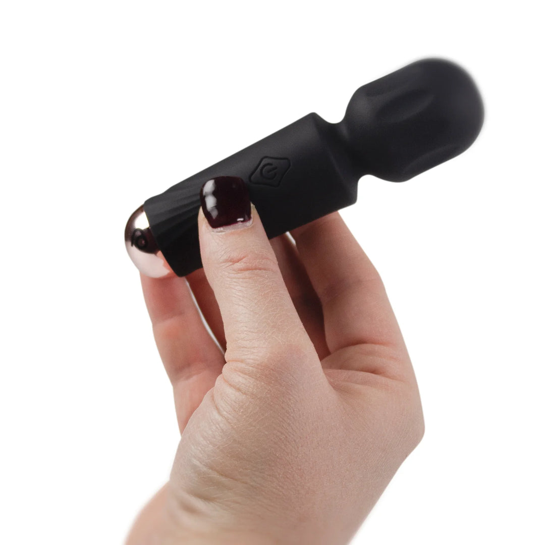 Rechargeable Mini Wand - Black Tulip