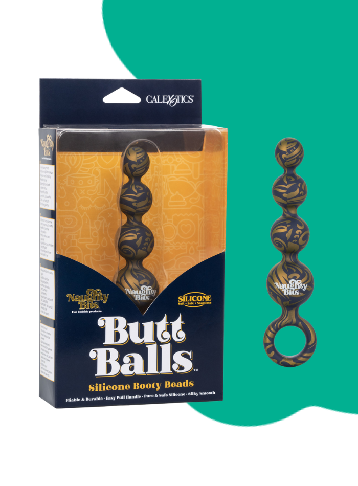 Naughty Bits BUTT BALLS Silicone Booty Beads