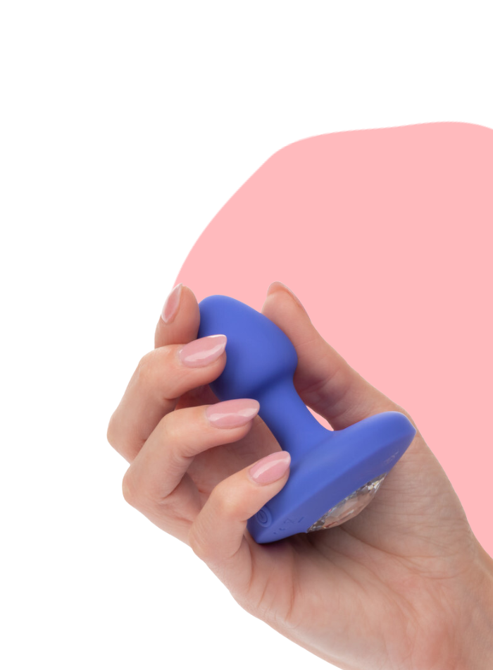 Cheeky Gems SMALL RECHARGEABLE VIBRATING Butt Plug