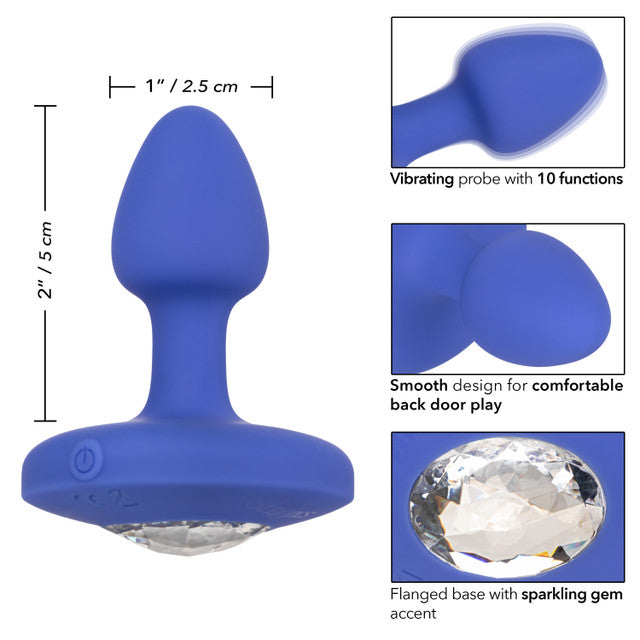 Cheeky Gems SMALL RECHARGEABLE VIBRATING Butt Plug