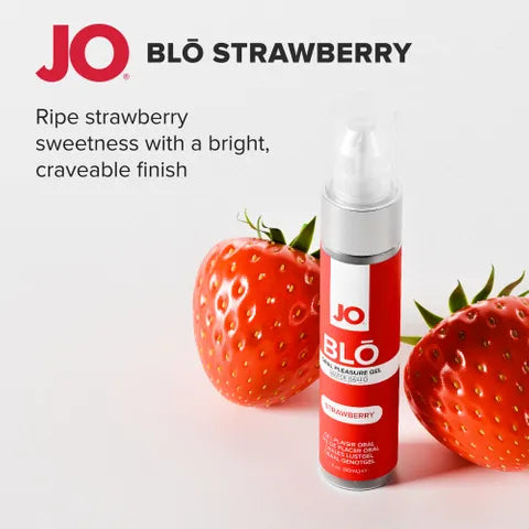 Strawberry Flavoured Oral Pleasure Gel - 30 ml Bottle