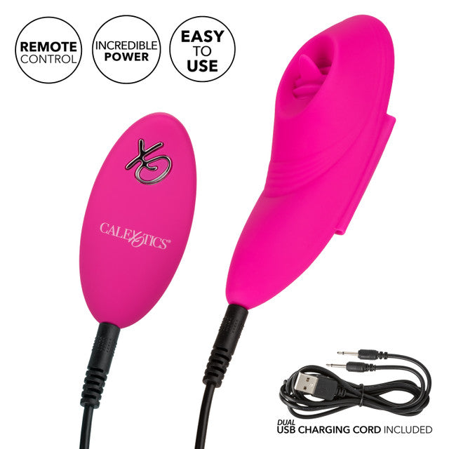 CaleXOtics Lock-N-Play REMOTE FLICKER PANTY TEASER