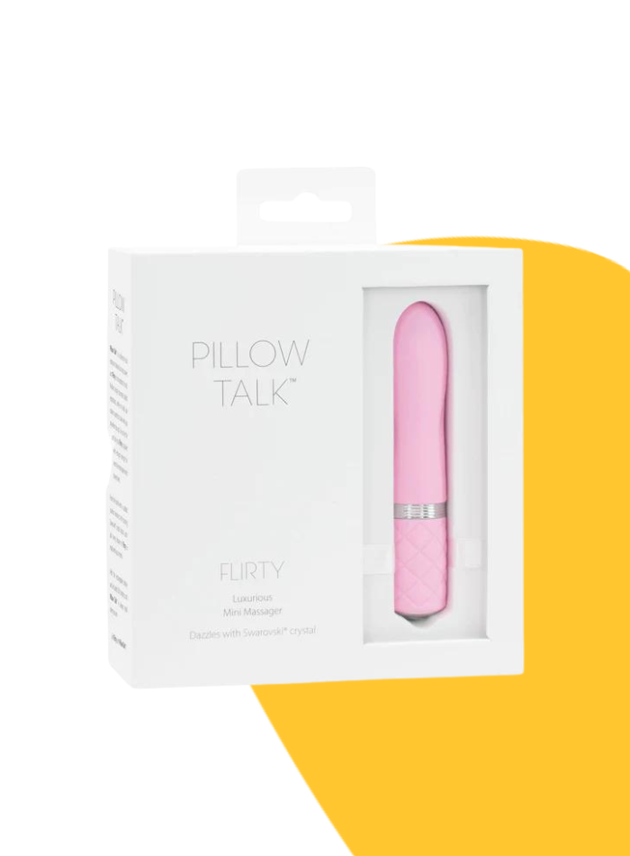 Pillow Talk FLIRTY Mini Bullet Vibrator PINK