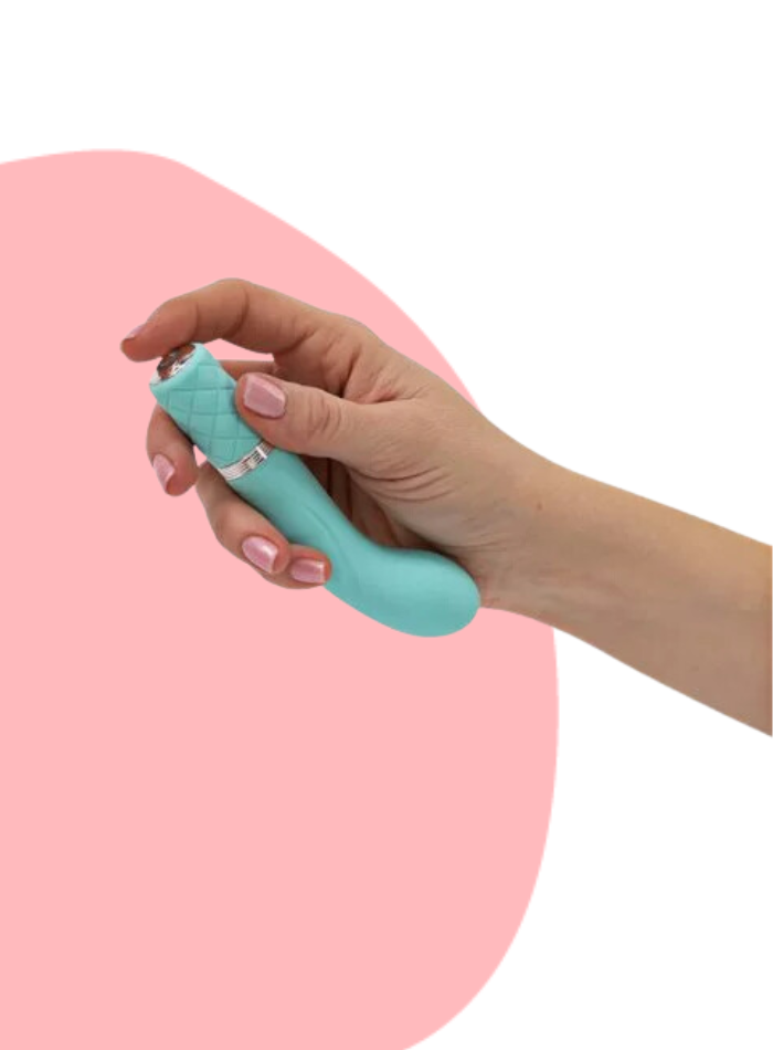 Pillow Talk RACY Mini G-Spot Vibrator  Teal Blue