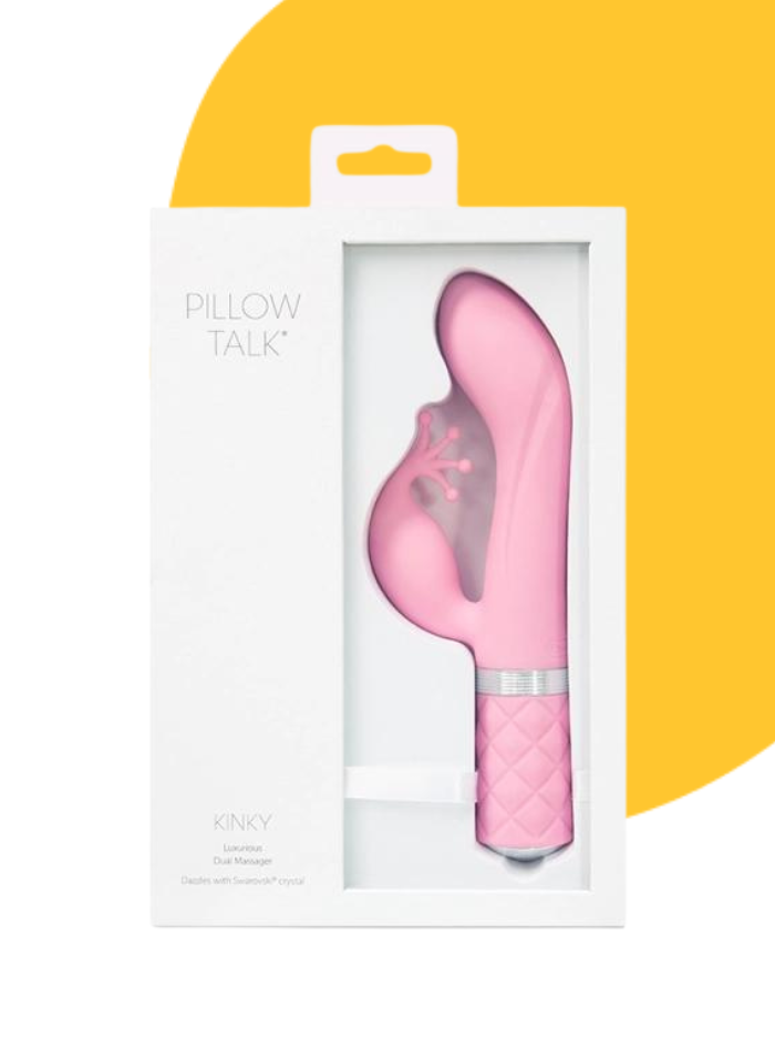 Pillow Talk KINKY Swarovski crystal powerful vibrator