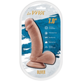 La Viva Oliver 7" Premium Dual Density Dildo - Harness Compatible