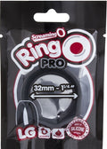 Ring O Pro LG Black - Premium Large Silicone Cockring